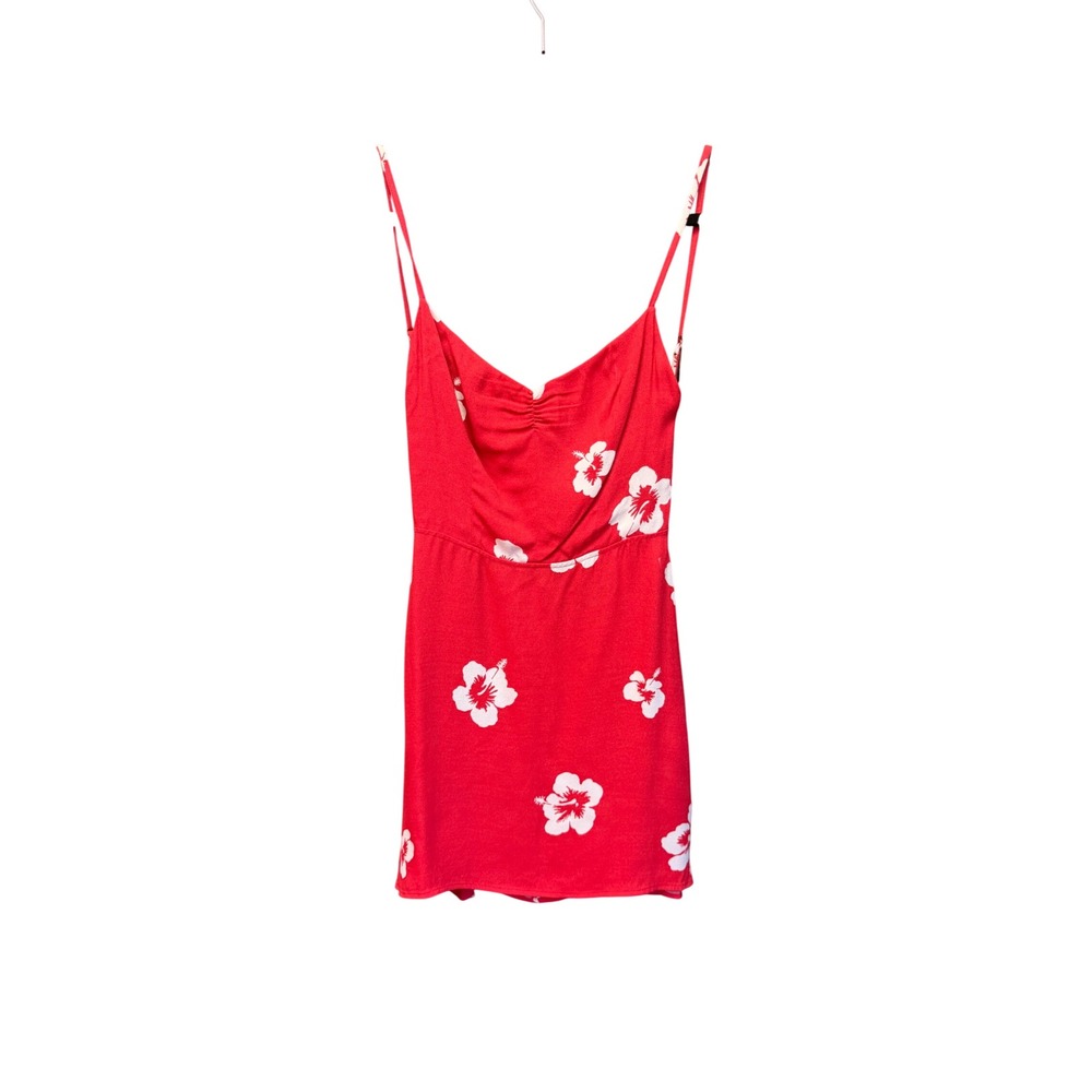 NWT Reformation Red White Junebug Honolulu Dress Size 4